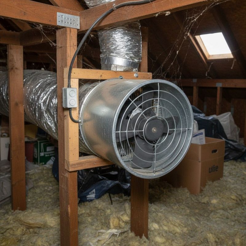 Attic Fan Installation